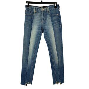 Express Jeans Women's Denim Multi-Pattern Jeans